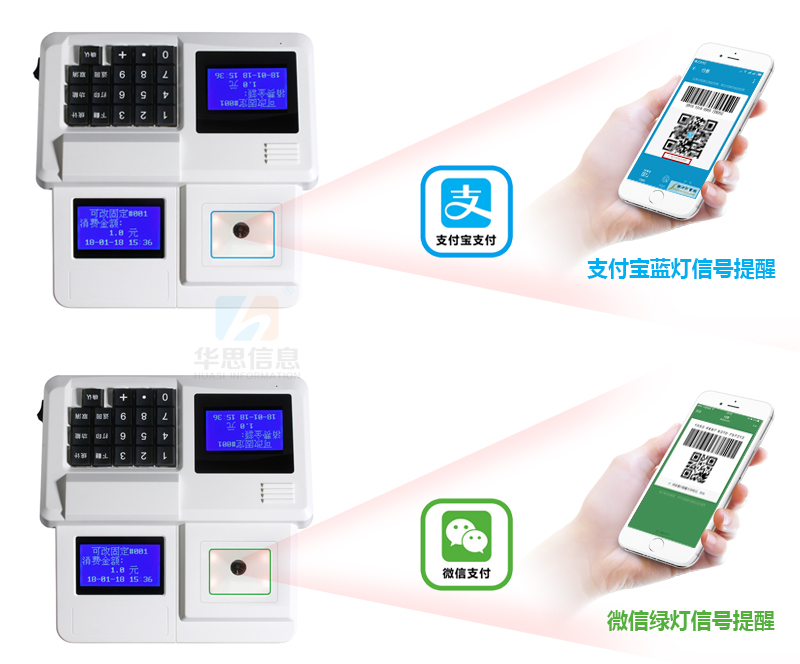 扫码支付消费机